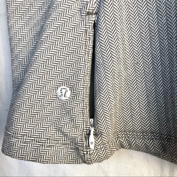 Lululemon Kanto Catch Me Thermal Run Longsleeve Top Heathered Herringbone - Picture 6 of 8